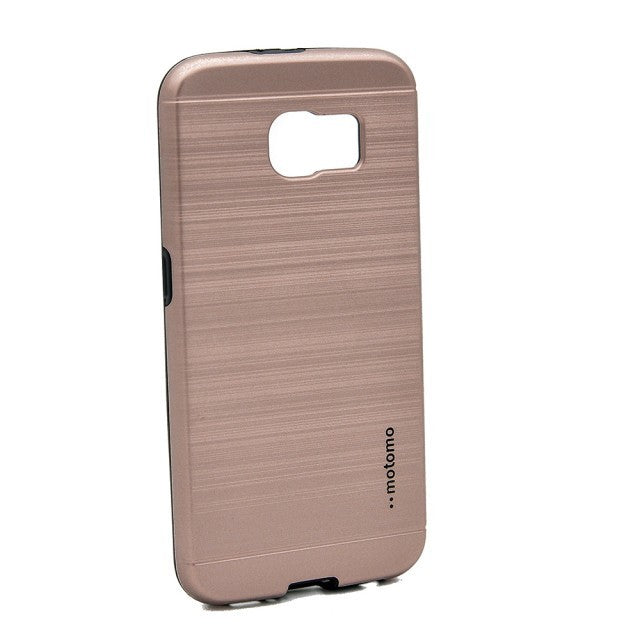 Husa Samsung Galaxy S6 Motomo V5 Roz-Auriu - vivimall.ro