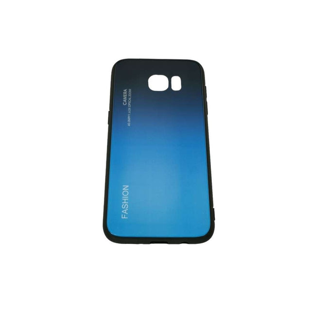 Husa Samsung Galaxy S7 Edge Hybrid Back Degrade, Albastru - vivimall.ro