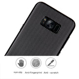Husa Samsung Galaxy S8 i-Zore Carbon Fiber Negru - vivimall.ro