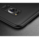 Husa Samsung Galaxy S8 IPAKY Carbon Fiber Negru - vivimall.ro