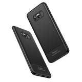Husa Samsung Galaxy S8 IPAKY Carbon Fiber Negru - vivimall.ro