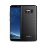 Husa Samsung Galaxy S8 IPAKY Carbon Fiber Negru - vivimall.ro