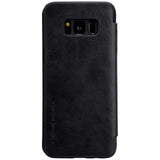 Husa Samsung Galaxy S8 Plus Nillkin Qin tip carte Negru - vivimall.ro