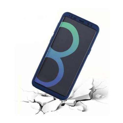 Husa Samsung Galaxy S9 Full Silicone Albastru - vivimall.ro