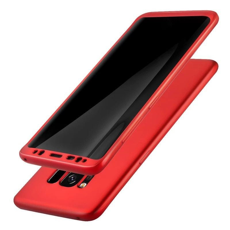 Husa Samsung Galaxy S9 Full Silicone Rosu - vivimall.ro