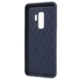 Husa Samsung Galaxy S9 Ipaky Elegant Grid Design TPU Hybrid Albastru - vivimall.ro