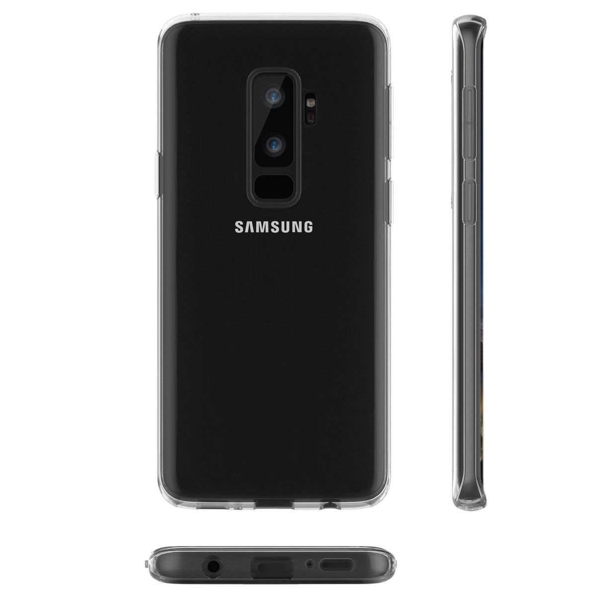 Husa Samsung Galaxy S9 Plus Flippy® Tpu Transparent 0.6 mm - vivimall.ro