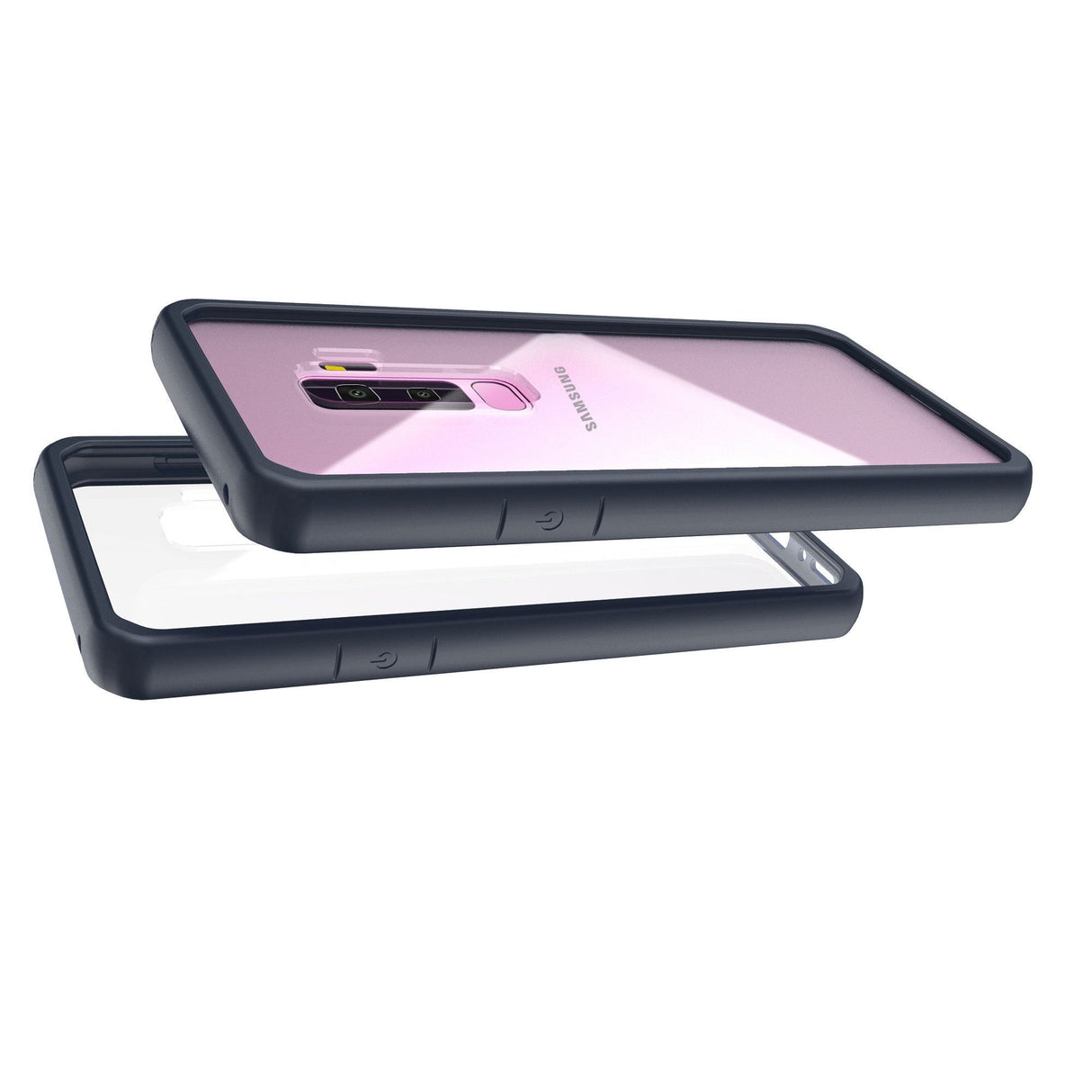 Husa Samsung Galaxy S9 Plus shockproof acrylic Negru - vivimall.ro