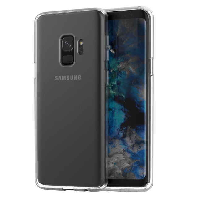 Husa Samsung Galaxy S9 Tpu Antisoc Transparent - vivimall.ro