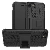 Husa protectie Flippy pentru Samsung S20 Defender Model 3 cu Suport, Negru - vivimall.ro