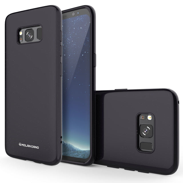 Husa Samsung S8 MOLAN CANO Negru - vivimall.ro