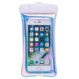 Husa subacvatica Holografica Waterproof Flippy, Snowproof, Universala, Impermeabila, cu Snur, pentru telefon sau documente, Alb - vivimall.ro