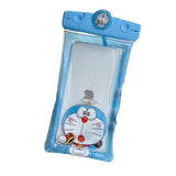 Husa subacvatica Mascot Waterproof Flippy, Snowproof, Universala, cu Snur, pentru telefon sau documente, Cat, Bleu - vivimall.ro