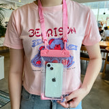 Husa subacvatica Waterproof Flippy, Snowproof, Universala, Senzoriala, cu Snur, pentru telefon sau documente, Roz - vivimall.ro