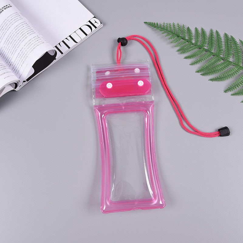 Husa subacvatica Zip Waterproof Flippy, Snowproof, Universala, Impermeabila, cu Snur, pentru telefon sau documente, Roz - vivimall.ro