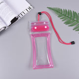 Husa subacvatica Zip Waterproof Flippy, Snowproof, Universala, Impermeabila, cu Snur, pentru telefon sau documente, Roz - vivimall.ro