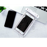 Husa subacvatica Zip Waterproof Flippy, Snowproof, Universala, Impermeabila, cu Snur, pentru telefon sau documente, Alb - vivimall.ro