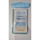 Husa subacvatica Zip Waterproof Flippy, Snowproof, Universala, Impermeabila, cu Snur, pentru telefon sau documente, Albastru deschis - vivimall.ro