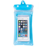 Husa subacvatica Zip Waterproof Flippy, Snowproof, Universala, Impermeabila, cu Snur, pentru telefon sau documente, Bleu - vivimall.ro
