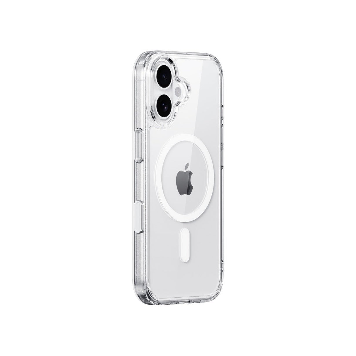 Husa Telefon, Vivimall, Compatibila Apple iPhone 17, MagSafe, Antisoc, din Silicon + TPU, Transparent - vivimall.ro