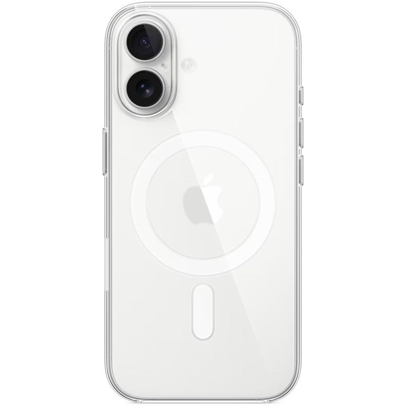Husa Telefon, Vivimall, Compatibila Apple iPhone 17, MagSafe, Antisoc, din Silicon + TPU, Transparent - vivimall.ro