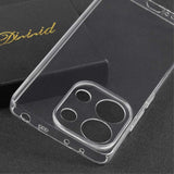 Husa Telefon, Vivimall, Compatibila Xiaomi Redmi Note 13 4G, Carcasa TPU, Protectie Camere, 1.5 mm, Transparent - vivimall.ro