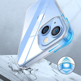 Husa TPU pentru iPhone 14 Plus, Flippy, Silicon, Protectie Antisoc, Transparenta - vivimall.ro