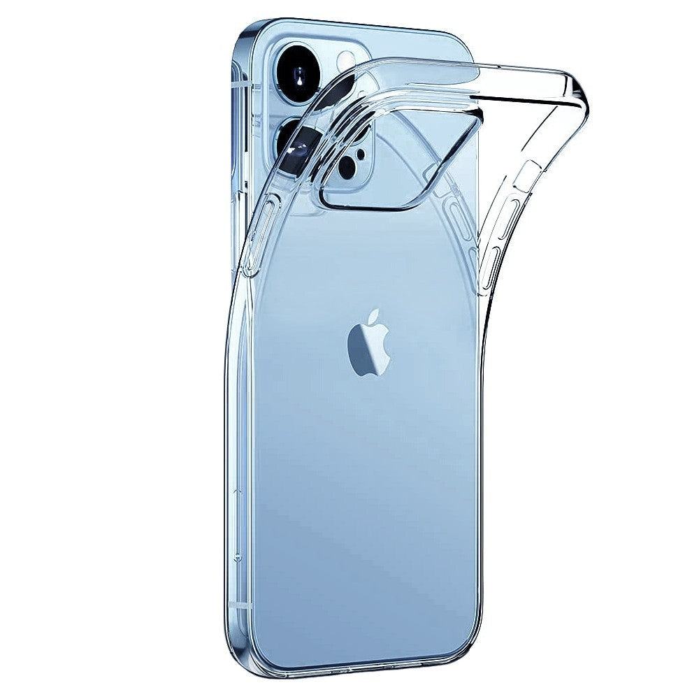 Husa TPU pentru iPhone 14 Pro Max, Flippy, Silicon, Protectie Antisoc, Transparenta - vivimall.ro