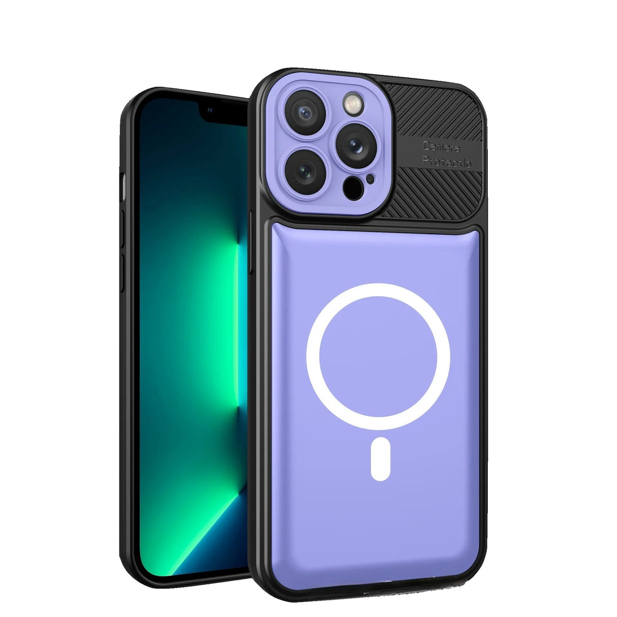 Husa Urban Armor pentru Samsung Galaxy A24 4G, Vivimall, Suport Auto Magnetic, Protectie Antisoc, Mov - vivimall.ro