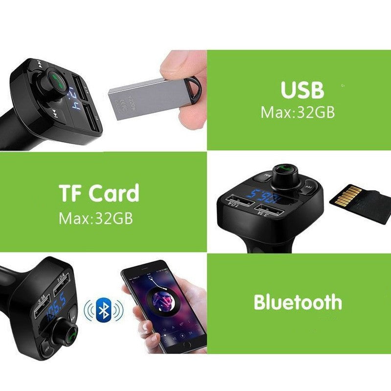 Încărcător auto Bluetooth 5.0 | DriveTunes - vivimall.ro