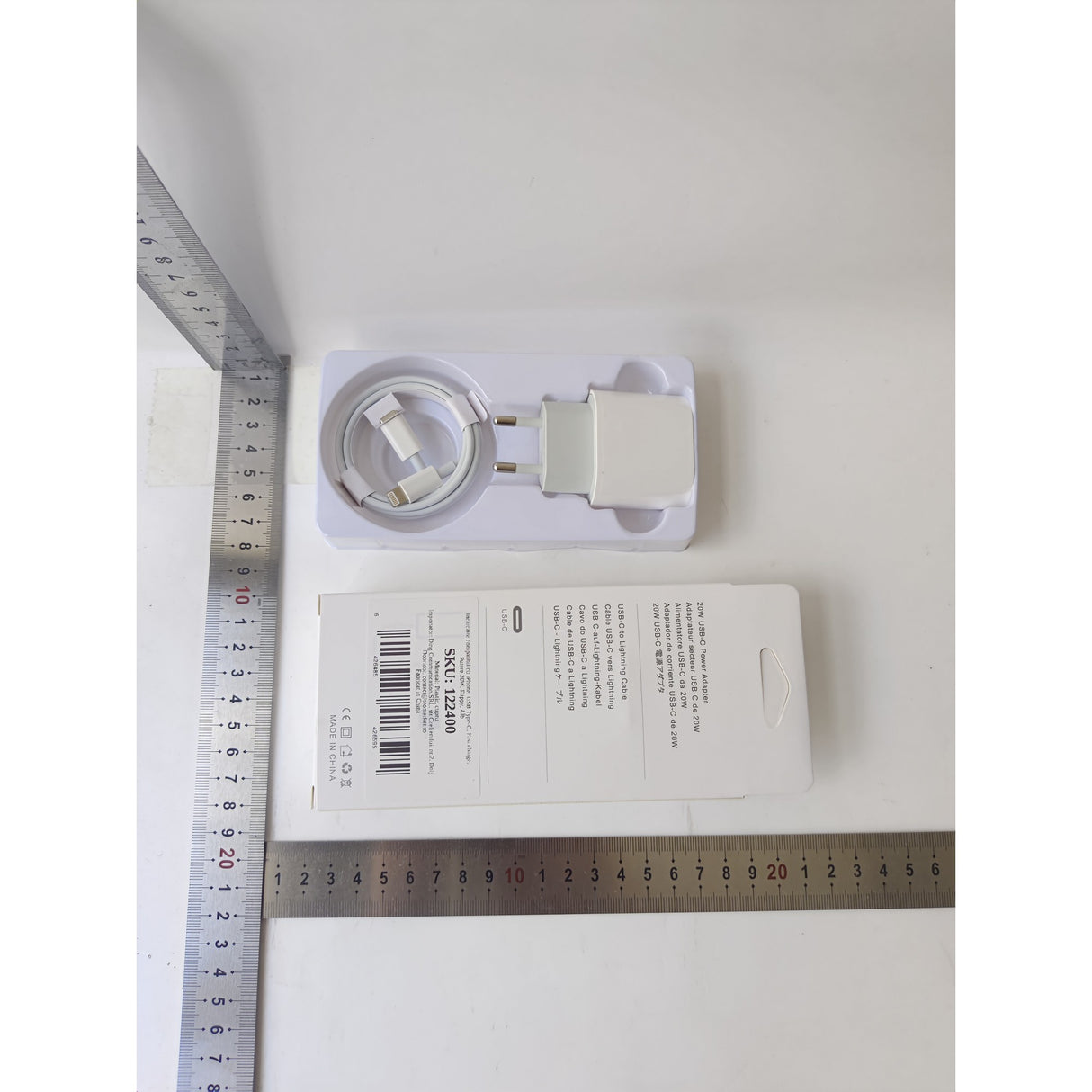 Incarcator compatibil cu iPhone, USB Type-C, Fast charge, Putere 20W, Vivimall, Alb - vivimall.ro