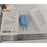 Incarcator Rapid QC3.0, Vivimall, 3 Porturi USB, 2.1A, 18W, din ABS, Protectie Supraincalzire, Gama Macarons, Albastru - vivimall.ro