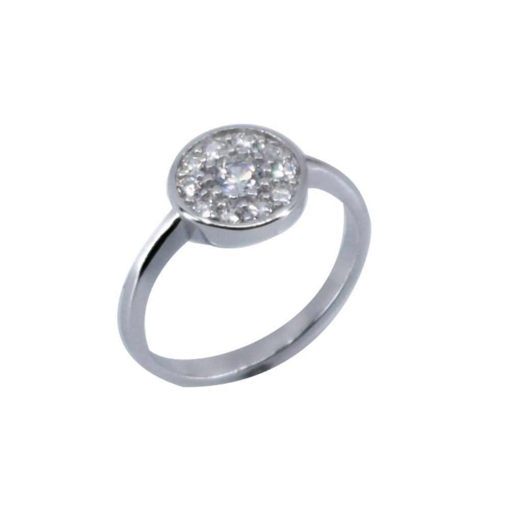 Inel Argint 925 Banut cu Zirconii, Marime 54 (7) - vivimall.ro