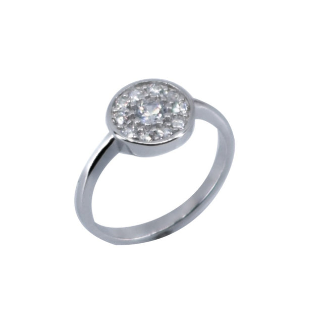 Inel Argint 925 Banut cu Zirconii, Marime 54 (7) - vivimall.ro