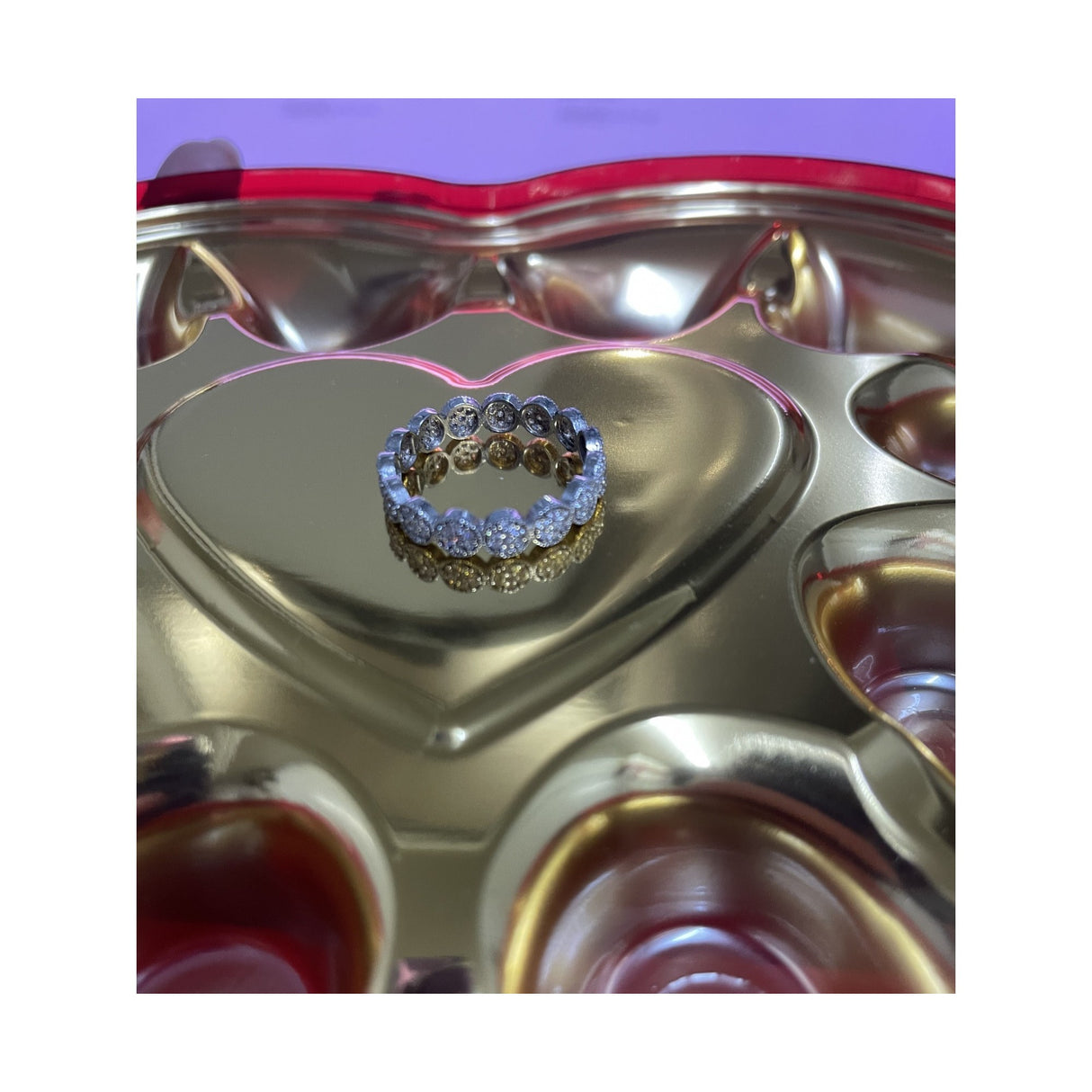 Inel Argint 925 Circular cu Pietre - vivimall.ro