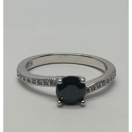 Inel Argint 925 cu Topaz Mic, marimea 52 - vivimall.ro