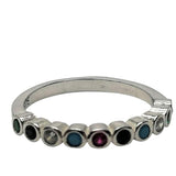 Inel Argint 925 cu Zirconii Colorate M53 - vivimall.ro