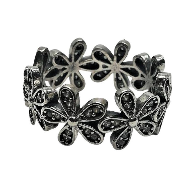 Inel Argint 925 Flori M 55 - vivimall.ro