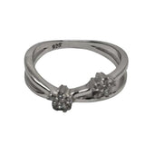Inel Argint 925, Floricele Cu Zirconii M 48