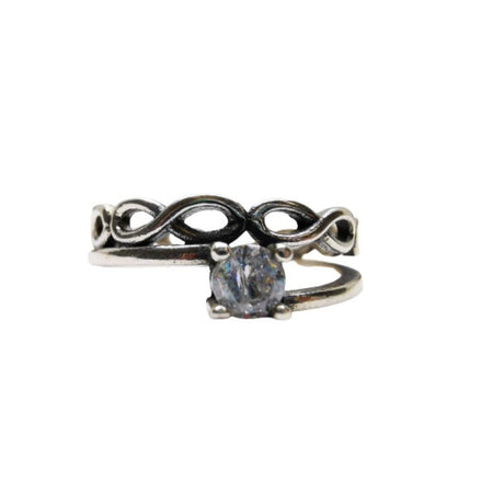 Inel, Jolie Silver, Argint 925 Impletit cu Piatra M 51 - vivimall.ro