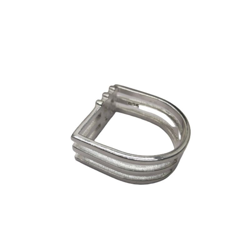 Inel, Jolie Silver, Argint 925 Patrat M 55 - vivimall.ro