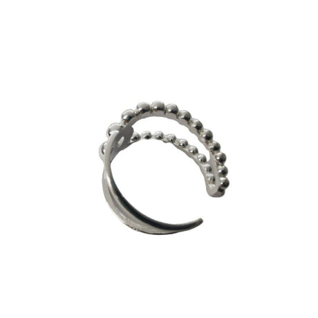 Inel Argint 925 Reglabil cu Bilute - vivimall.ro