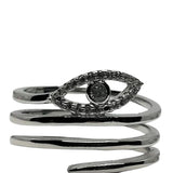 Inel Argint 925 tip Arc simbol Ochi M 55 - vivimall.ro