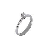 Inel de logodna din Argint 925 cu Zirconiu, marimea 53