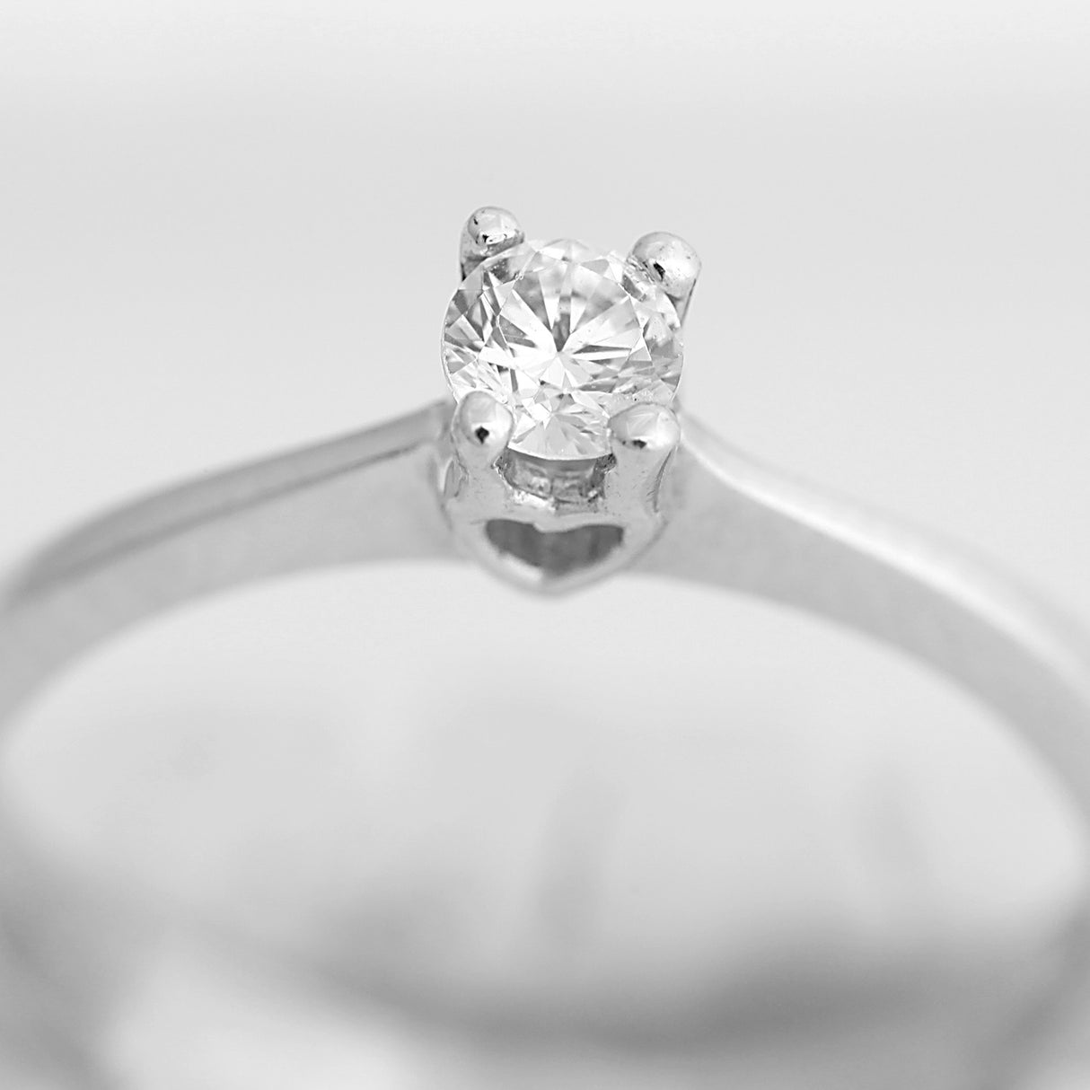 Inel de logodna din Argint 925 cu Zirconiu, marimea 53