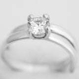 Inel de logodna din Argint 925, forma spiralata, marimea 53 - vivimall.ro