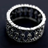 Inel din Argint 925 cu Marcasite, model Fundite, Marime 54