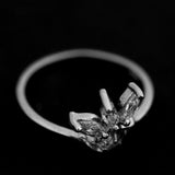 Inel Din Argint 925 Cu Zirconii, Marimea 58