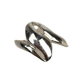 Сребърен пръстен 925, листо, M 49