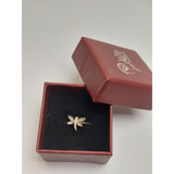 Сребърен пръстен с водно конче 925 с камъни, Jolie Silver, 1.3G